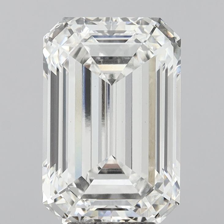 8.10 ct. emerald Lab Grown Diamond front image
