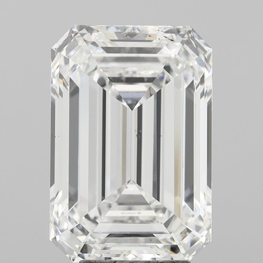 6.06 ct. emerald Lab Grown Diamond front image