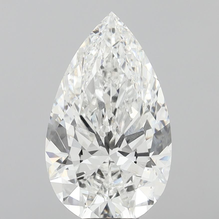 7.05 ct. pear Lab Grown Diamond front image