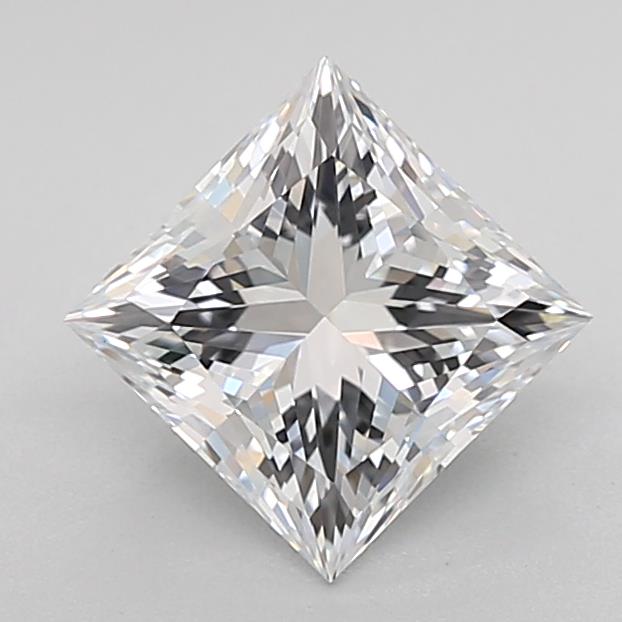 1.56 ct. princess Lab Grown Diamond front image