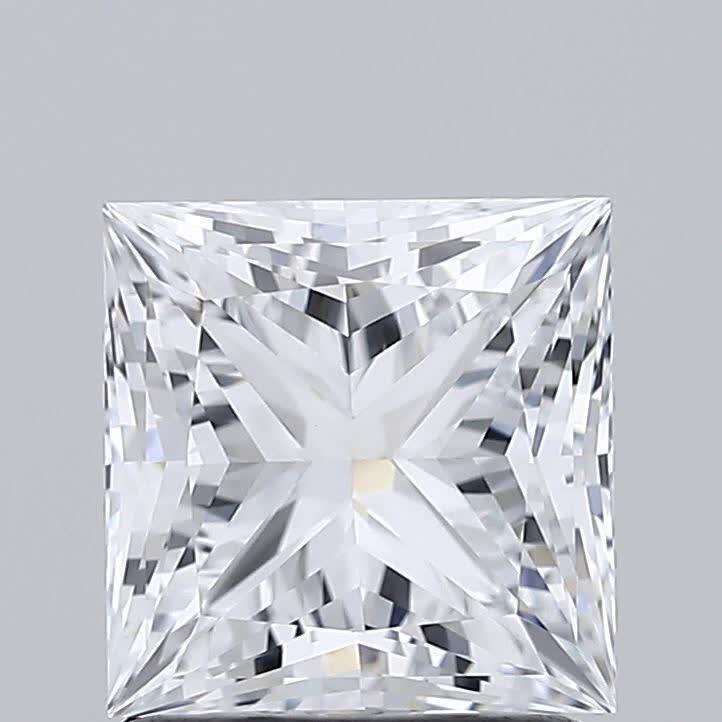 1.54 ct. princess Lab Grown Diamond front image