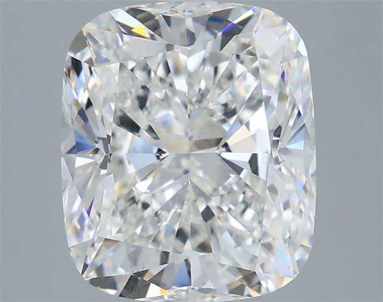 3.83 ct. cushion Lab Grown Diamond front image