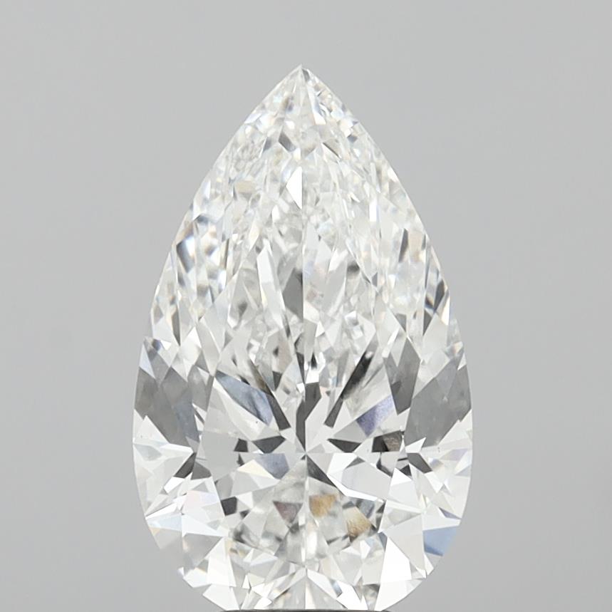 6.07 ct. pear Lab Grown Diamond front image