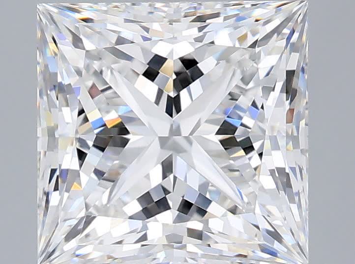 3.30 ct. princess Lab Grown Diamond front image