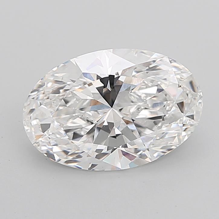 5.27 ct. oval Lab Grown Diamond front image