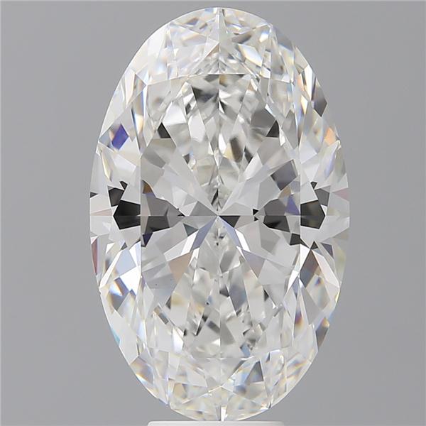 9.04 ct. oval Lab Grown Diamond front image