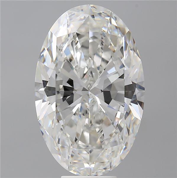 9.57 ct. oval Lab Grown Diamond front image