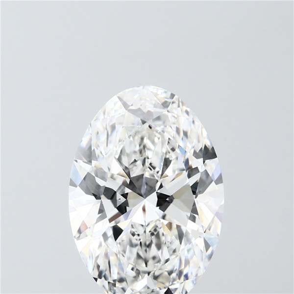 6.03 ct. oval Lab Grown Diamond front image