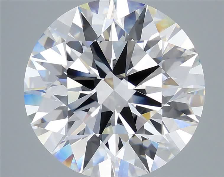 8.57 ct. round Lab Grown Diamond front image
