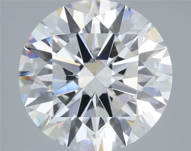 5.55 ct. round Lab Grown Diamond front image