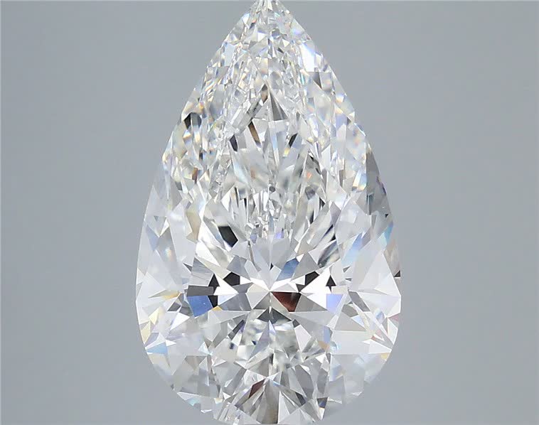 6.56 ct. pear Lab Grown Diamond front image