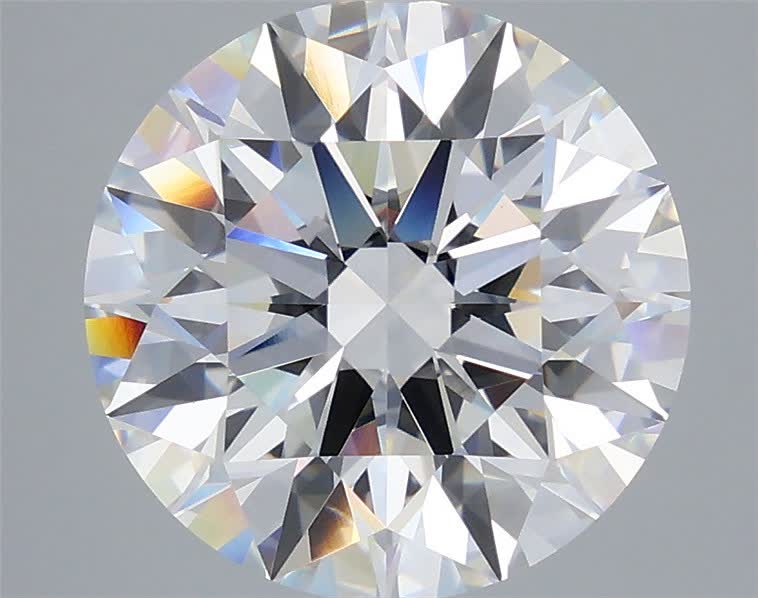 6.04 ct. round Lab Grown Diamond front image