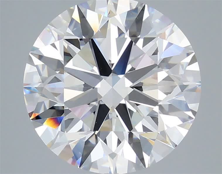 5.06 ct. round Lab Grown Diamond front image
