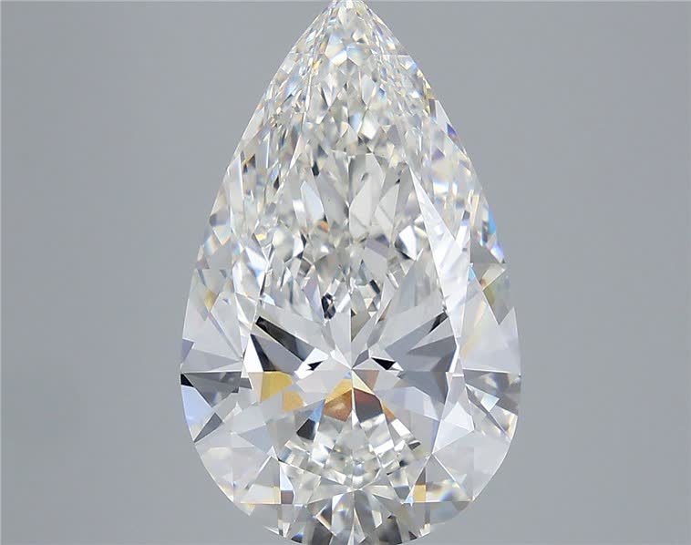 6.54 ct. pear Lab Grown Diamond front image
