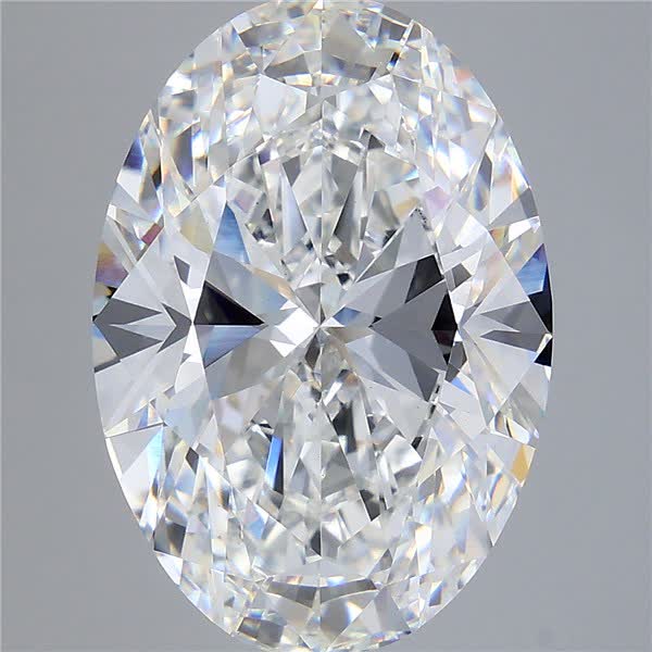 10.53 ct. oval Lab Grown Diamond front image