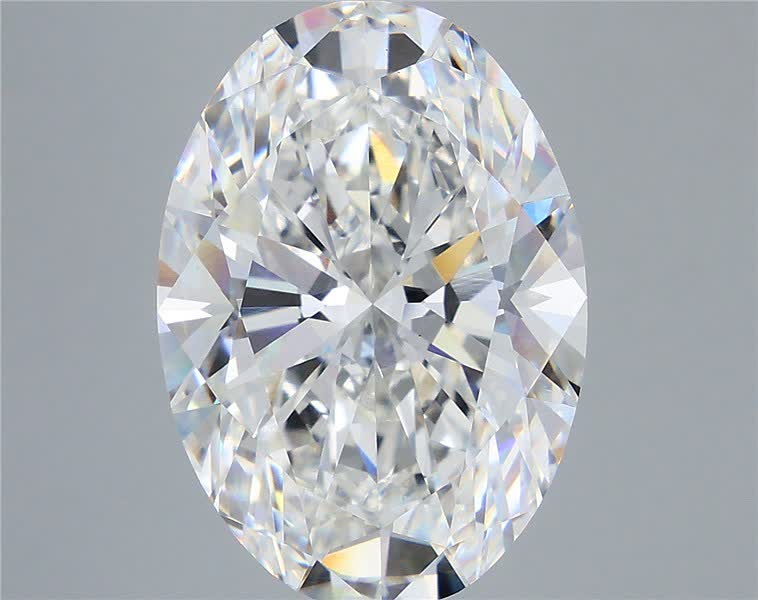 10.55 ct. oval Lab Grown Diamond front image