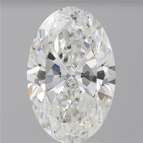 4.10 ct. oval Lab Grown Diamond front image