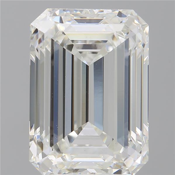 4.98 ct. emerald Lab Grown Diamond front image