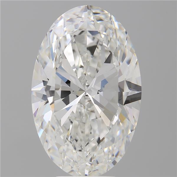 8.01 ct. oval Lab Grown Diamond front image