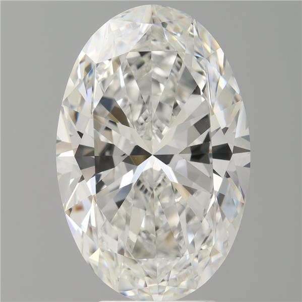6.07 ct. oval Lab Grown Diamond front image