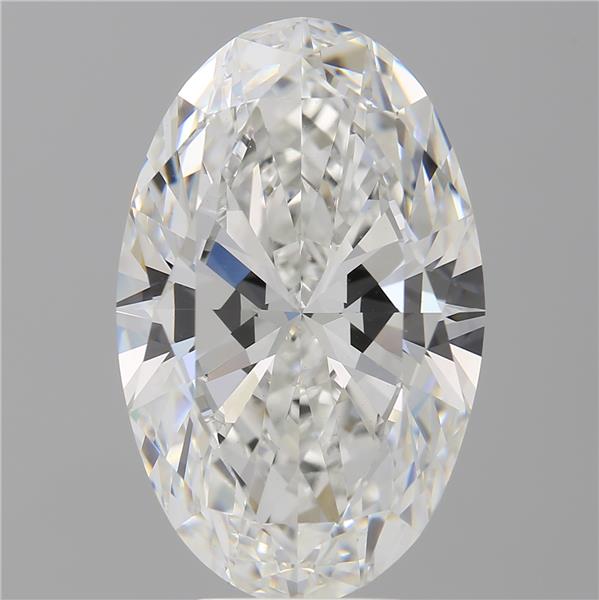 7.51 ct. oval Lab Grown Diamond front image