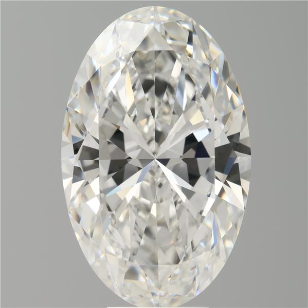 8.01 ct. oval Lab Grown Diamond front image