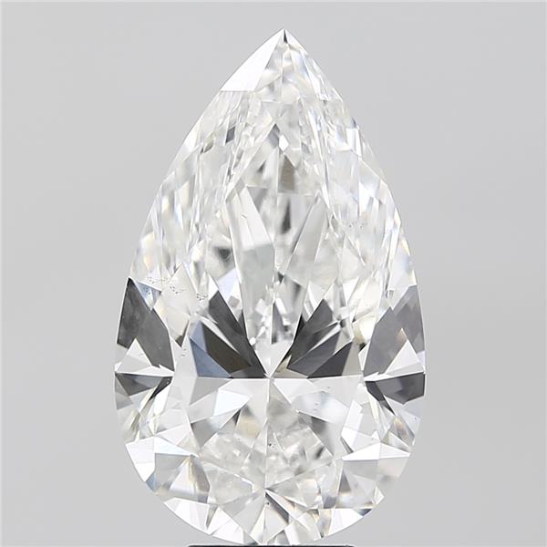 7.02 ct. pear Lab Grown Diamond front image