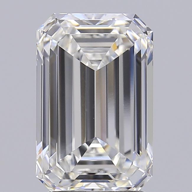 3.09 ct. emerald Lab Grown Diamond front image