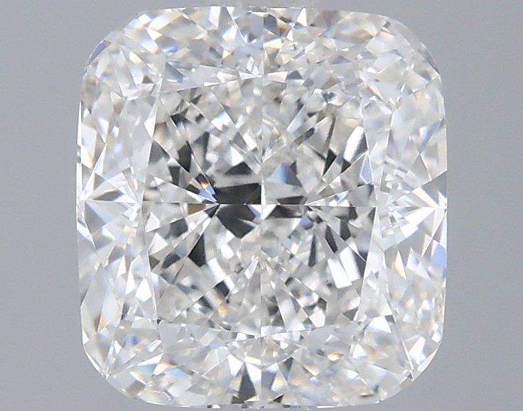 3.01 carat f VVS2 EX Cut IGI cushion diamond