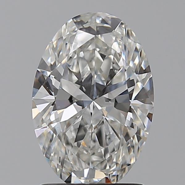 1.57 ct. oval Lab Grown Diamond front image
