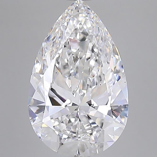 6.77 carat e VS2 EX Cut IGI pear diamond
