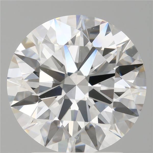 2.60 ct. round Lab Grown Diamond front image