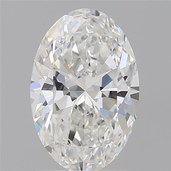 1.56 ct. oval Lab Grown Diamond front image