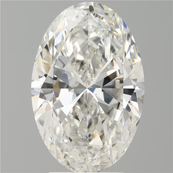 4.09 ct. oval Lab Grown Diamond front image