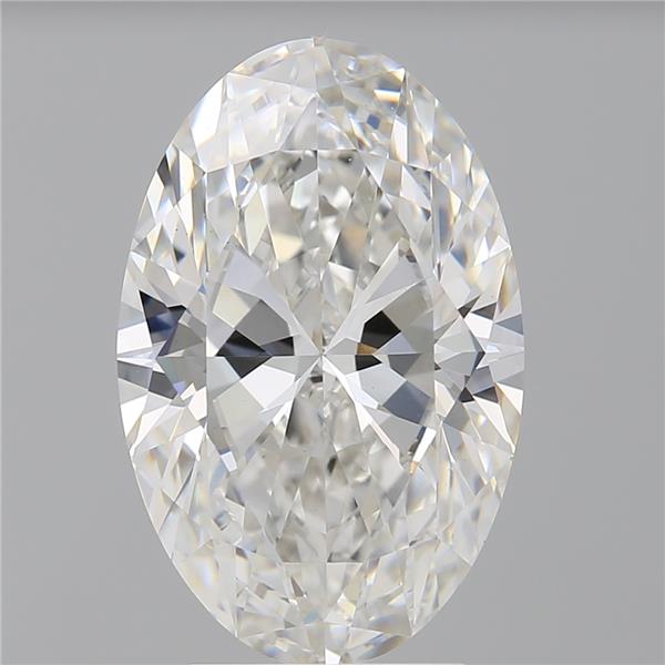 4.04 ct. oval Lab Grown Diamond front image