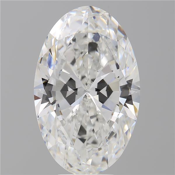 8.06 ct. oval Lab Grown Diamond front image