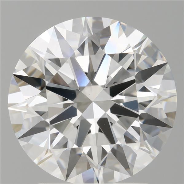 2.60 ct. round Lab Grown Diamond front image