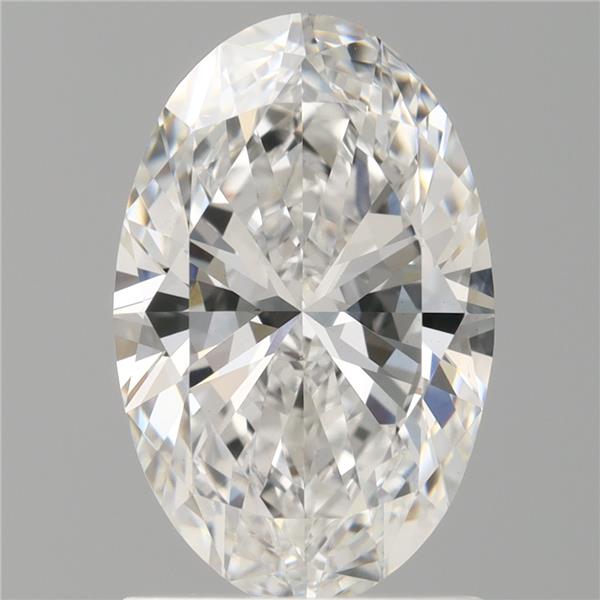 1.50 ct. oval Lab Grown Diamond front image