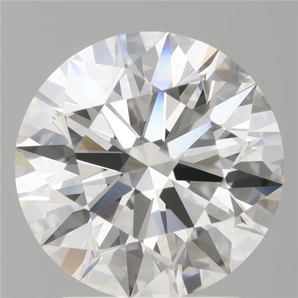 2.60 ct. round Lab Grown Diamond front image