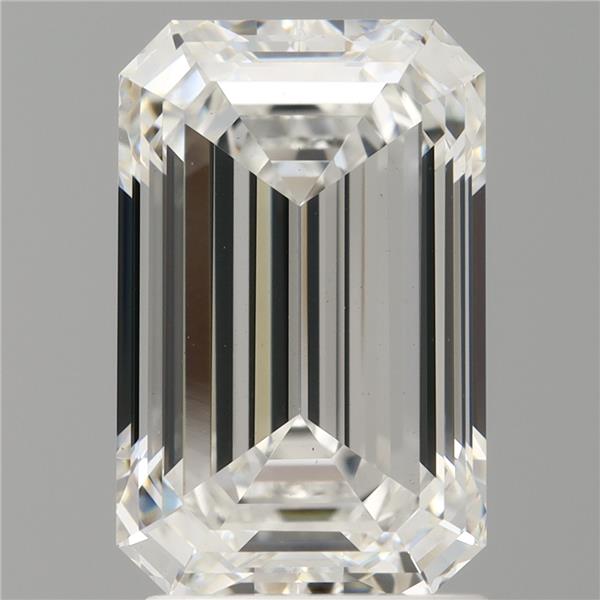 2.59 ct. emerald Lab Grown Diamond front image