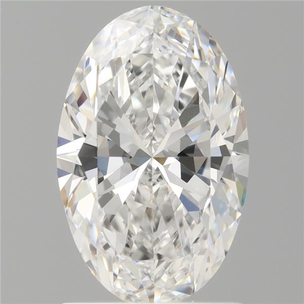 1.56 ct. oval Lab Grown Diamond front image