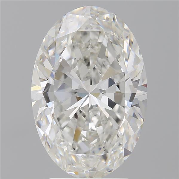 4.03 ct. oval Lab Grown Diamond front image