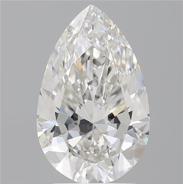 3.01 ct. pear Lab Grown Diamond front image