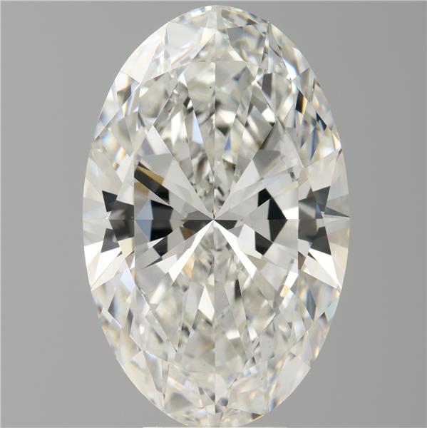 7.51 ct. oval Lab Grown Diamond front image