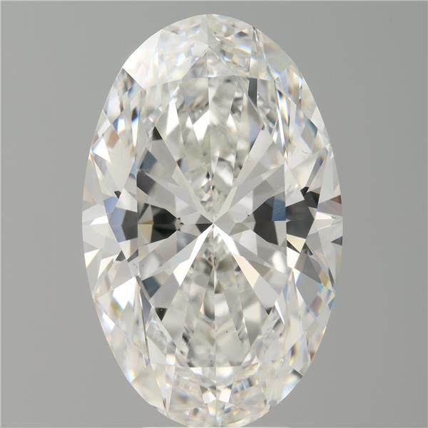 7.07 ct. oval Lab Grown Diamond front image