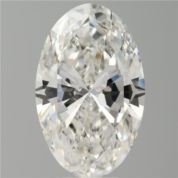 8.04 ct. oval Lab Grown Diamond front image