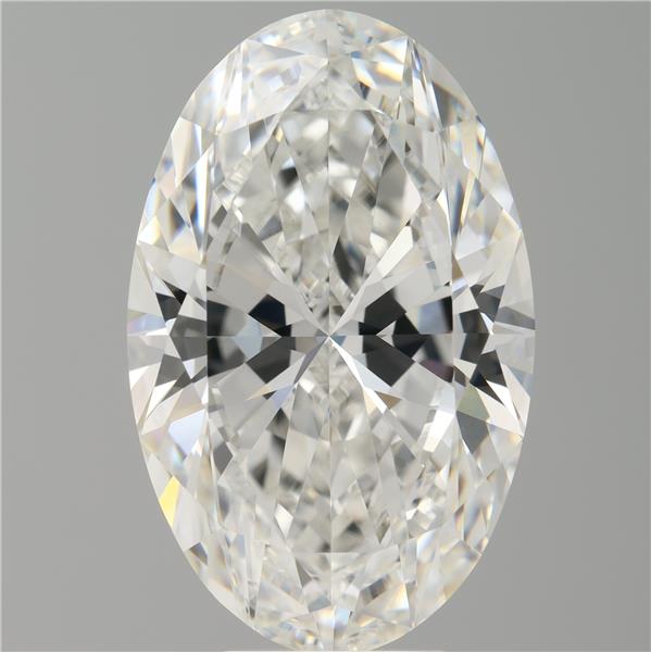 8.05 ct. oval Lab Grown Diamond front image