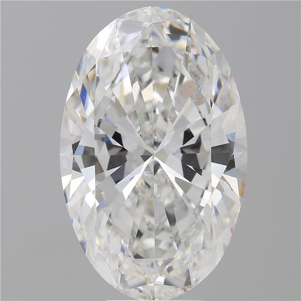 9.52 ct. oval Lab Grown Diamond front image
