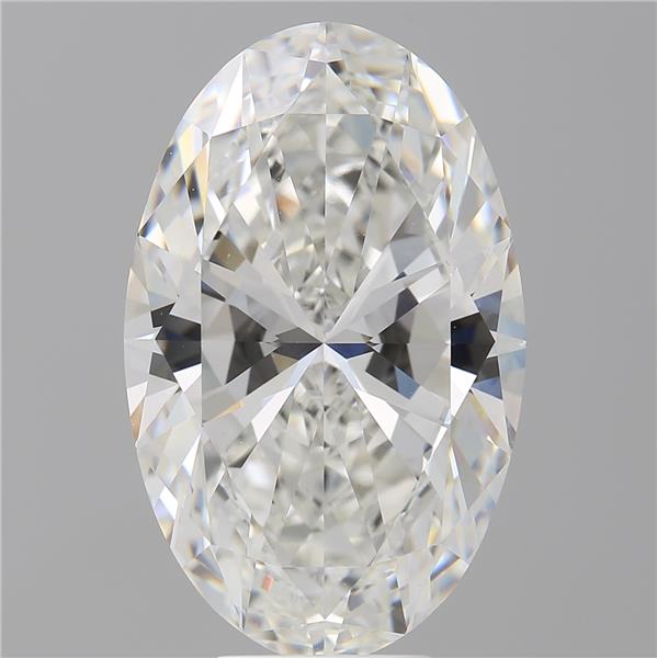 8.04 ct. oval Lab Grown Diamond front image