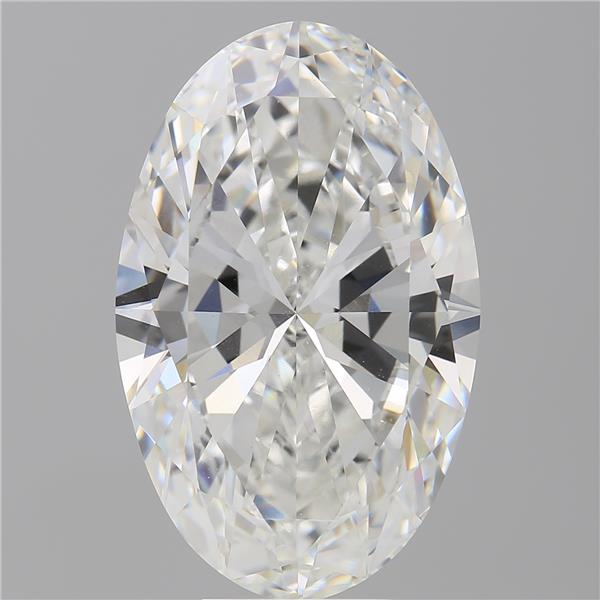 8.95 ct. oval Lab Grown Diamond front image